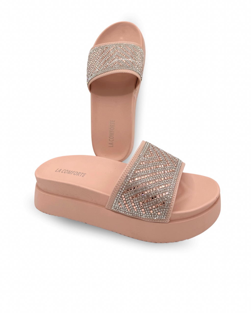 Rhinestone Pattern Slides