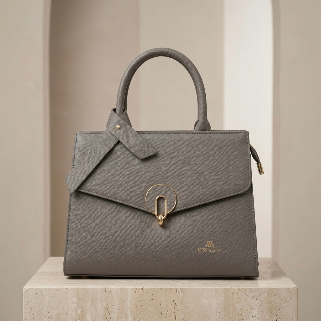 Miss Alita Saffiano Handbag