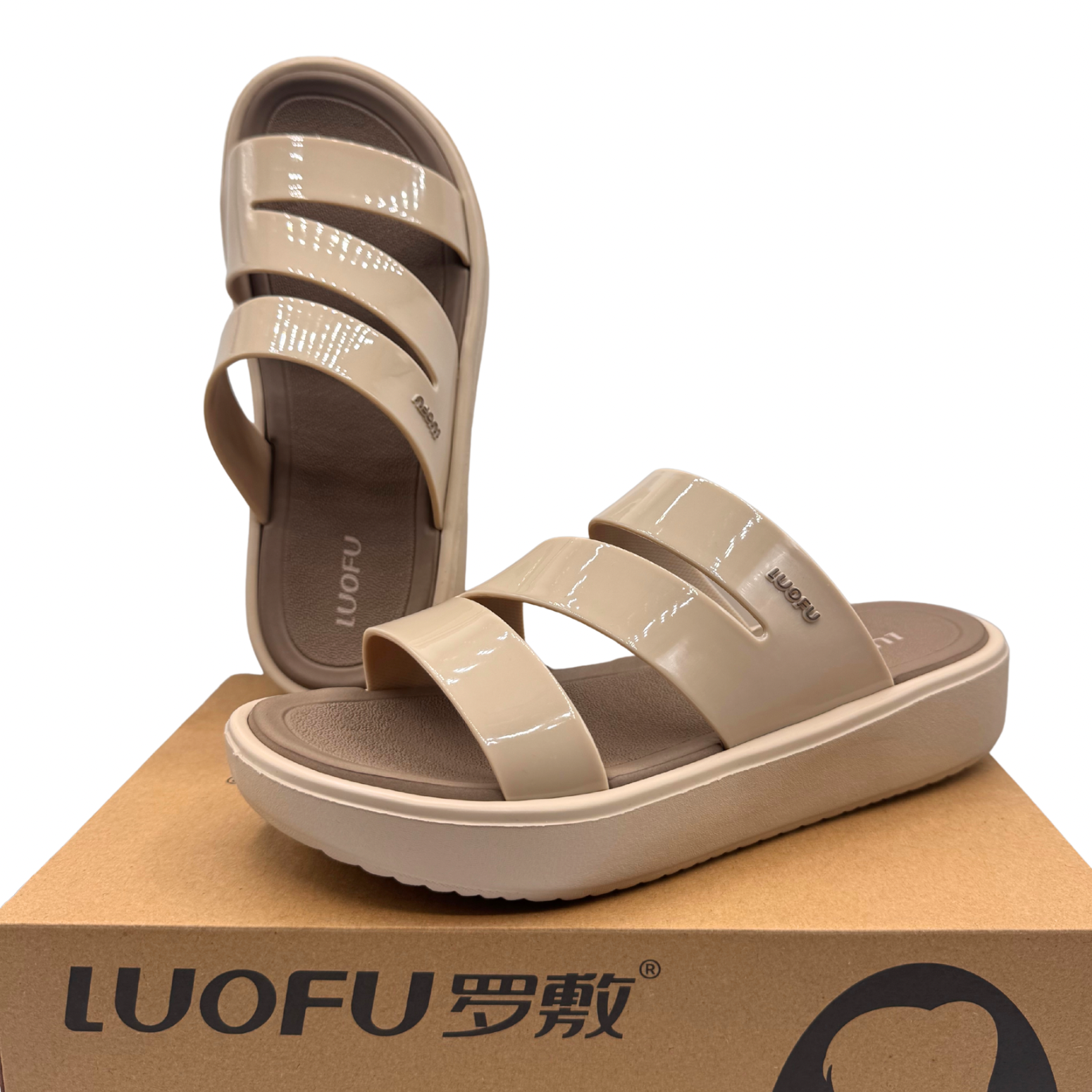 Luofu Z Strapped Ultra Soft Cushioned Slides