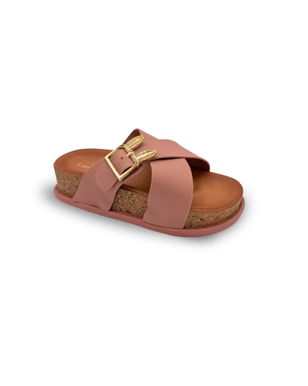 Buckle Footbed Slides - 81211