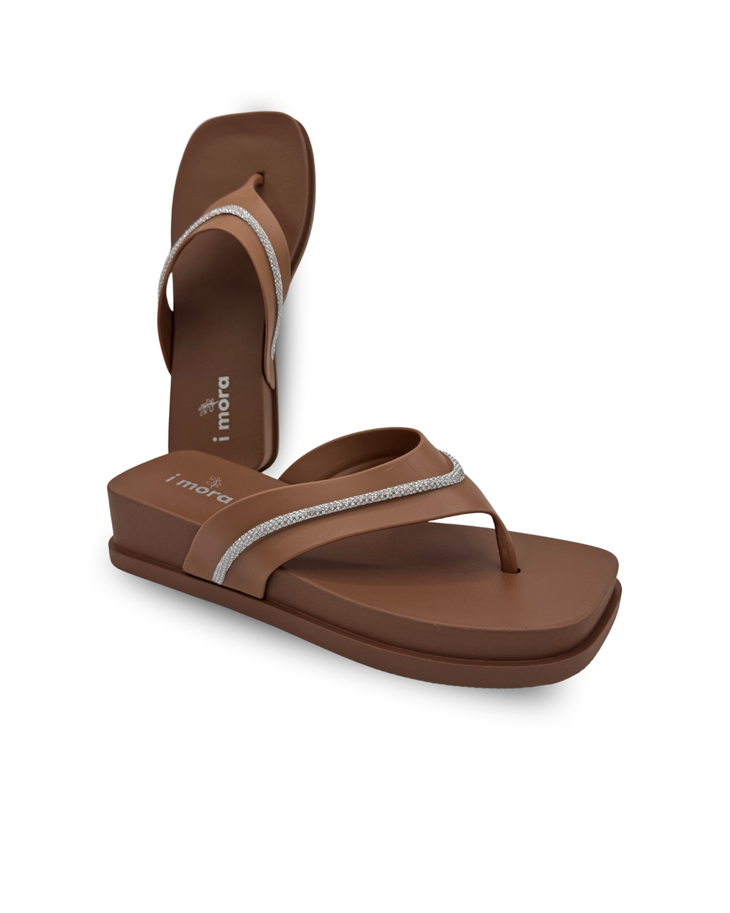 Crystal Platform FlipFlops
