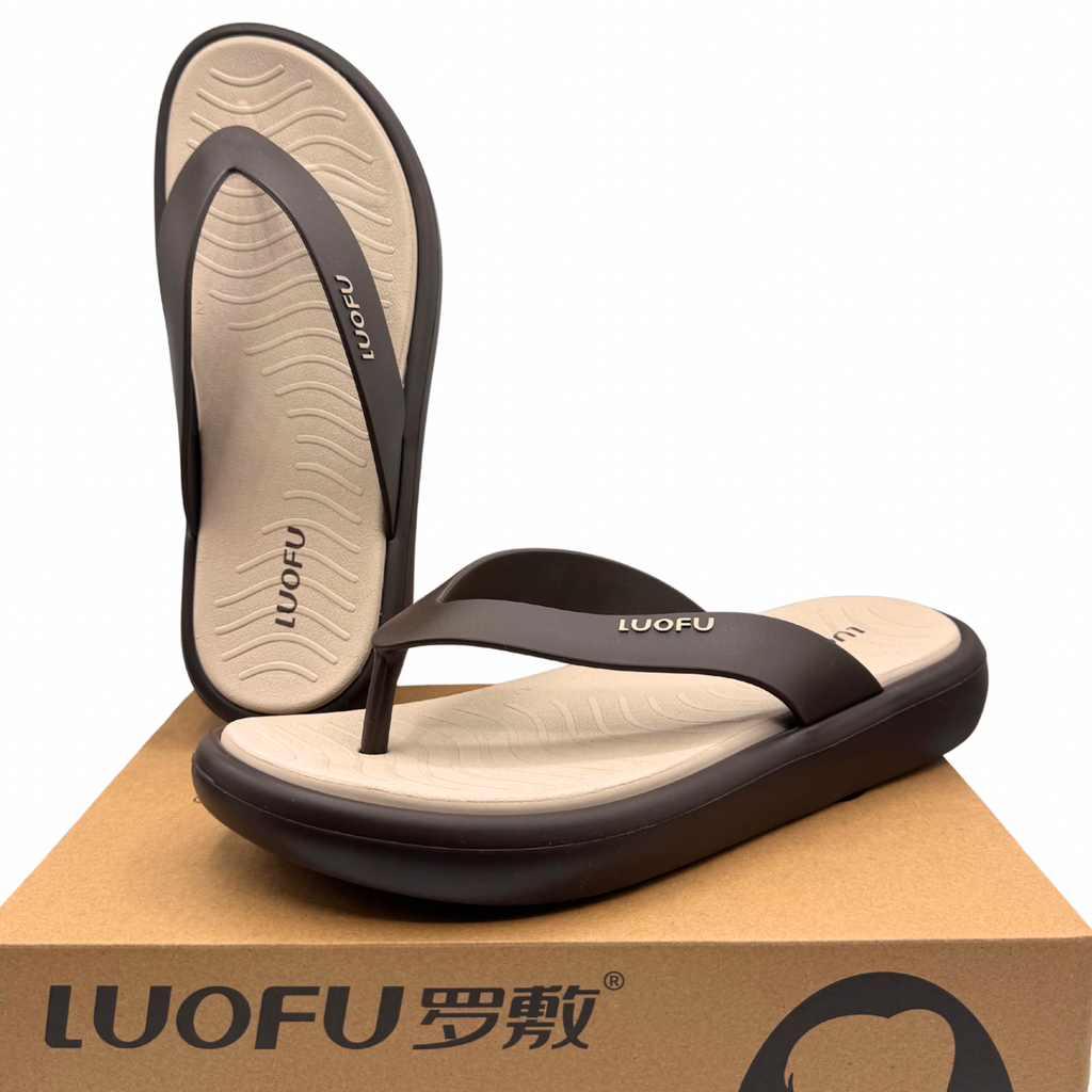 Luofu Mens Ultra Soft Cushioned Slippers
