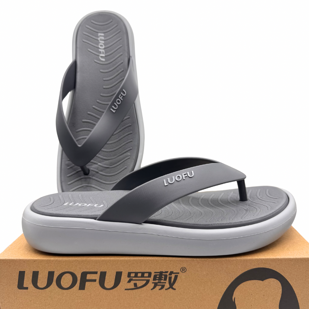 Luofu Mens Ultra Soft Cushioned Slippers