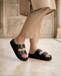 Dual Buckle Medicated Slides - M8826