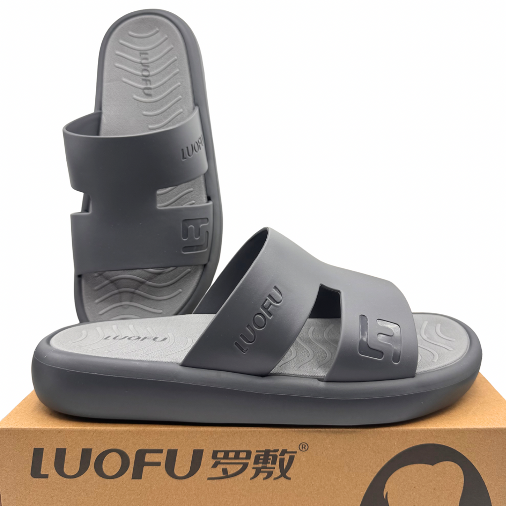 Luofu Mens Ultra Soft Cushioned Sandals
