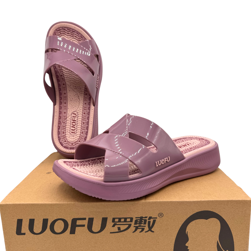 Luofu Originals Printed Ultra Soft Cushioned Slides - E7223P
