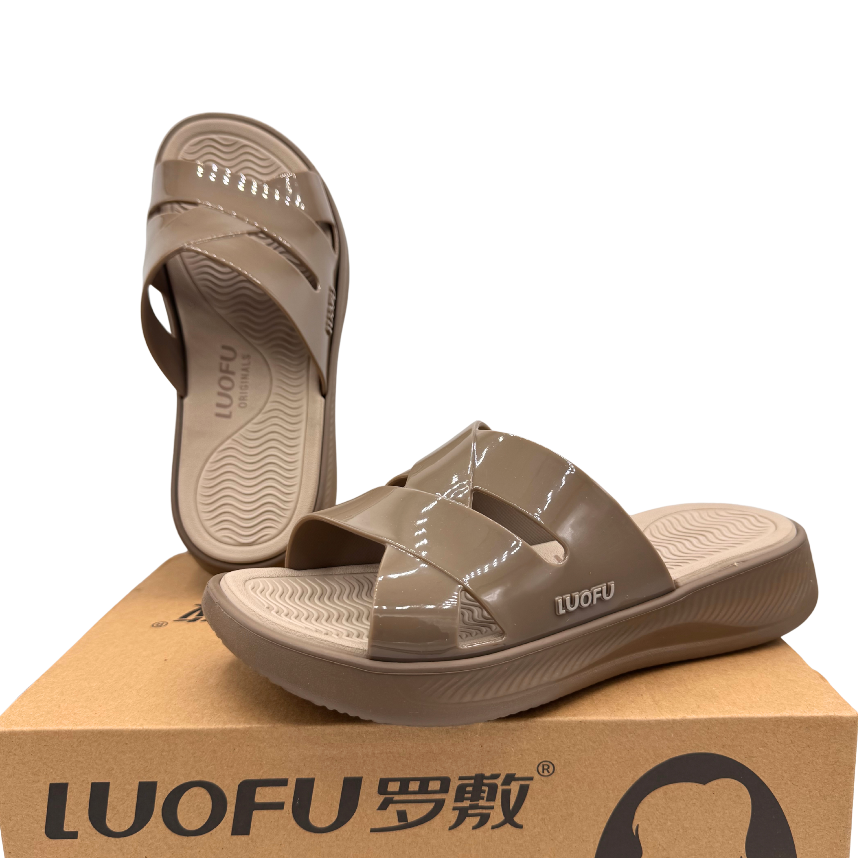 Luofu Originals Ultra Soft Cushioned Slides - E7223