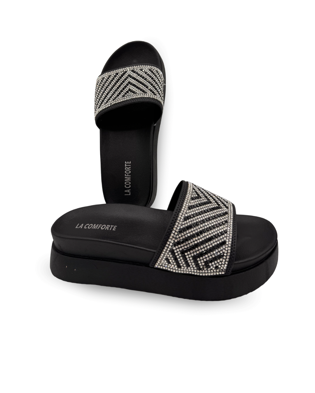 Rhinestone Pattern Slides