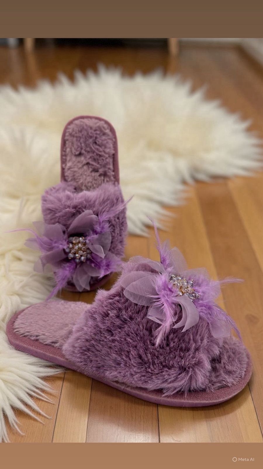 Flower Open Furr Slides