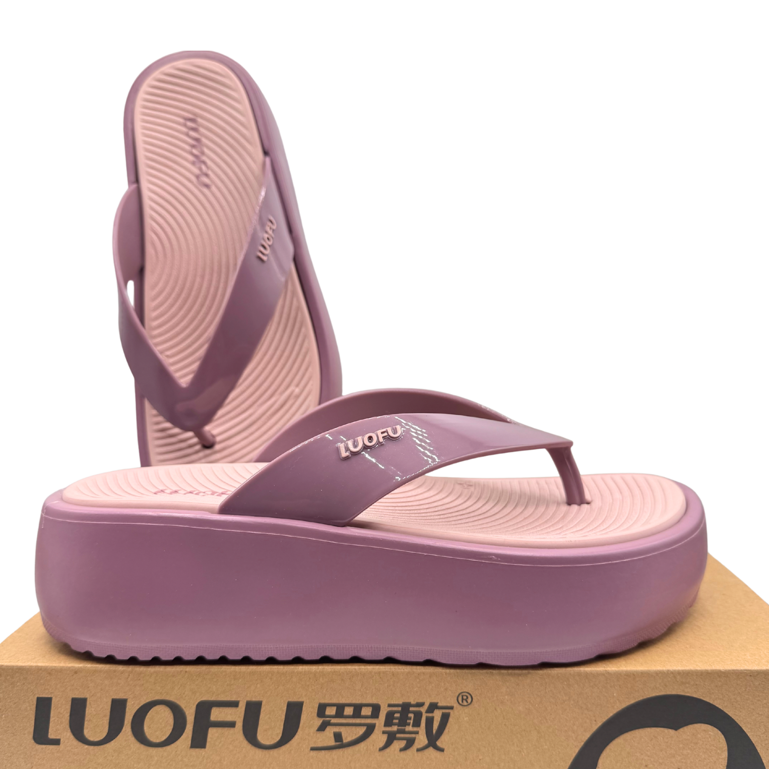 Luofu Wedge Ultra Soft Cushioned FlipFlops