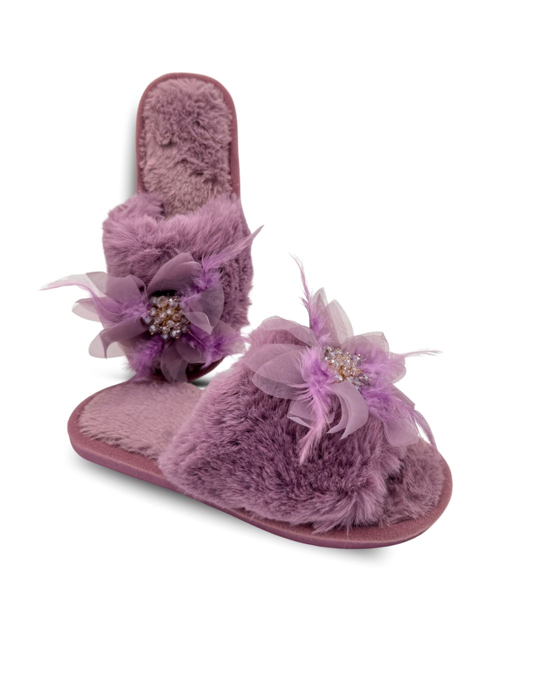 Flower Open Furr Slides