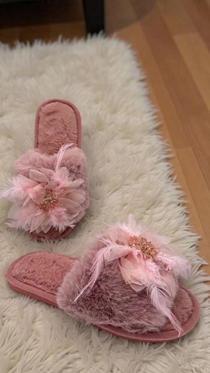Flower Open Furr Slides