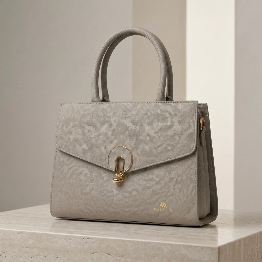Miss Alita Saffiano Handbag
