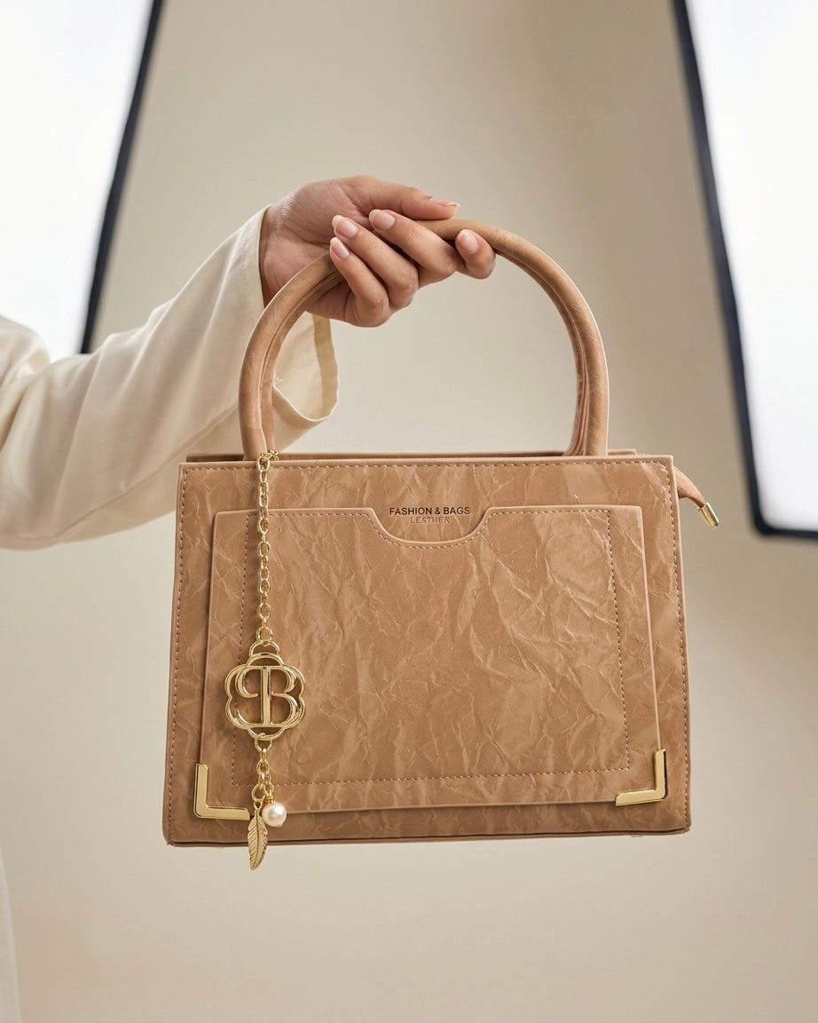 Origami Crease Handbag