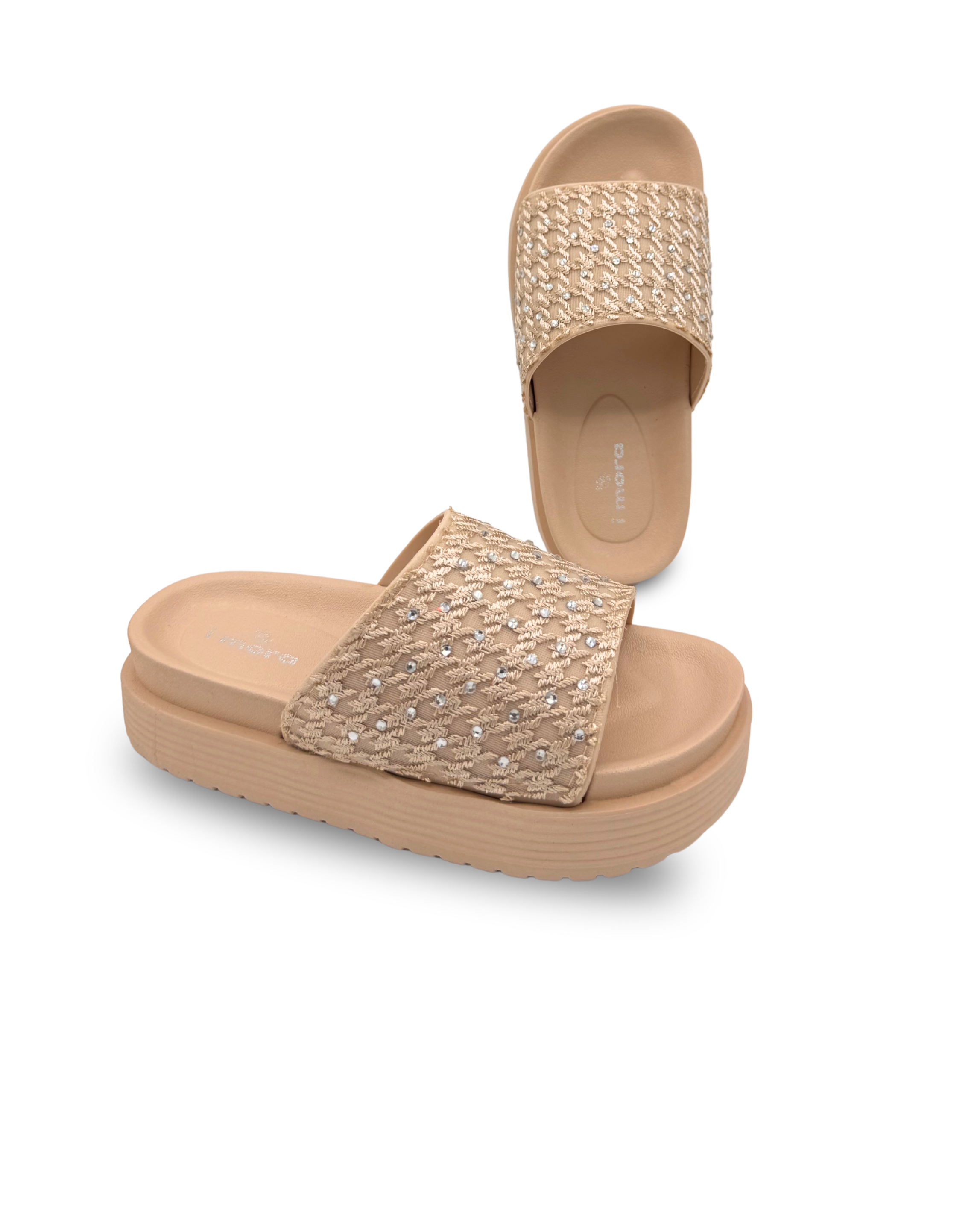 Embroidered Slides - 2501