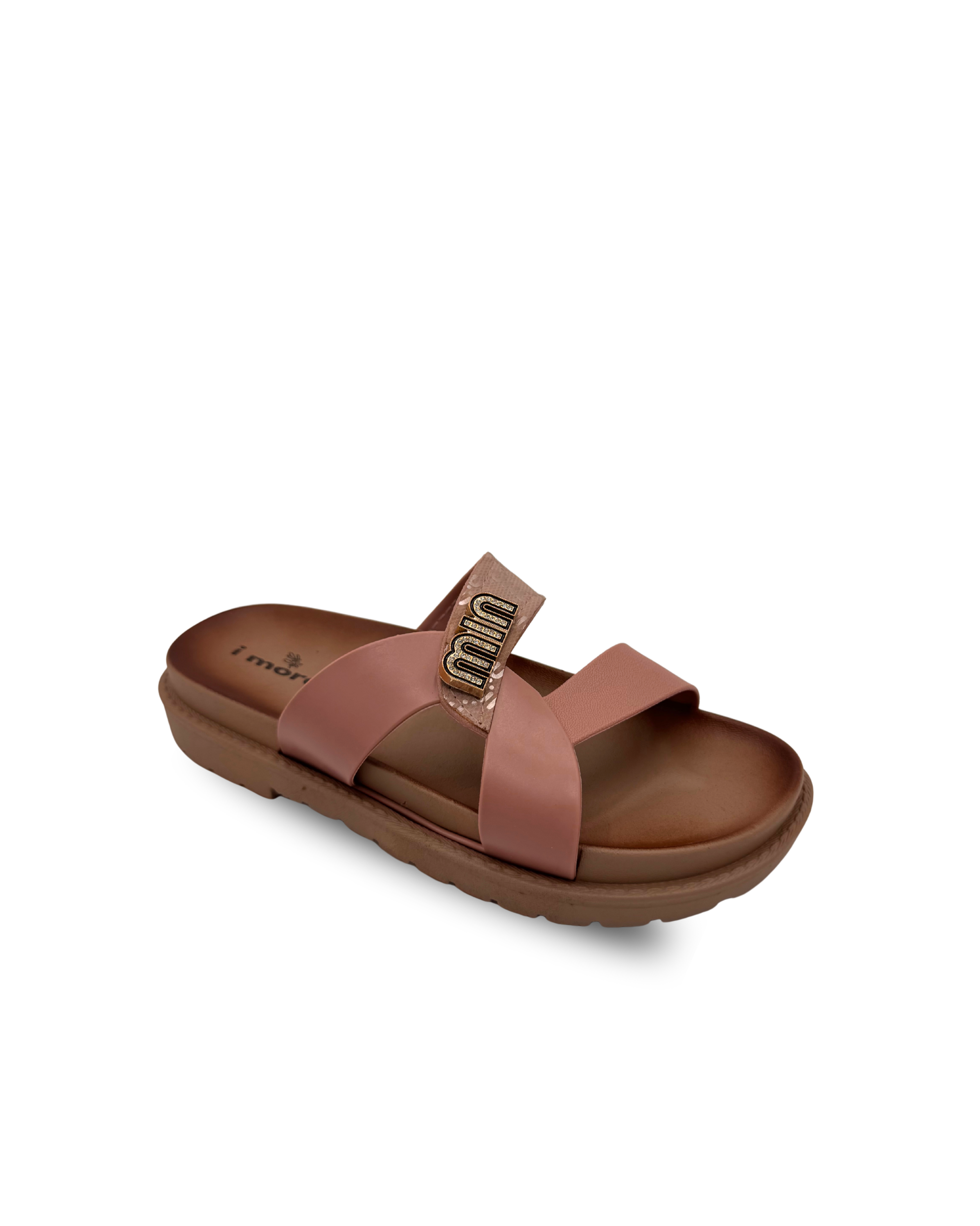 Min Cross Strap Slides