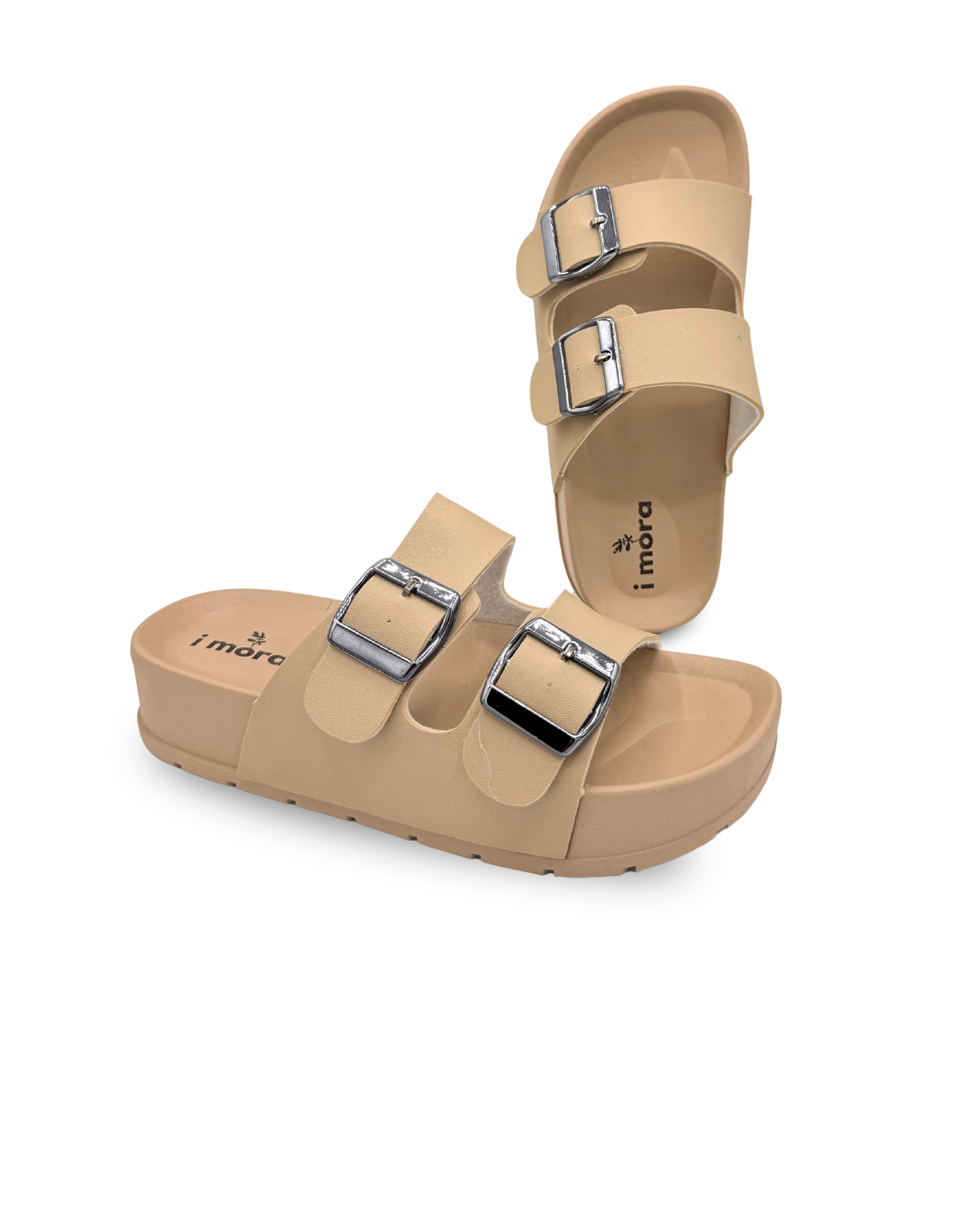 Dual Buckle Medicated Slides - M8826