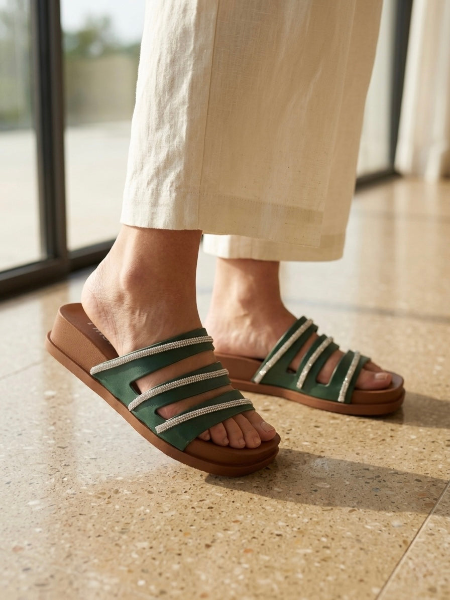 Multi Strap Wedge Slider