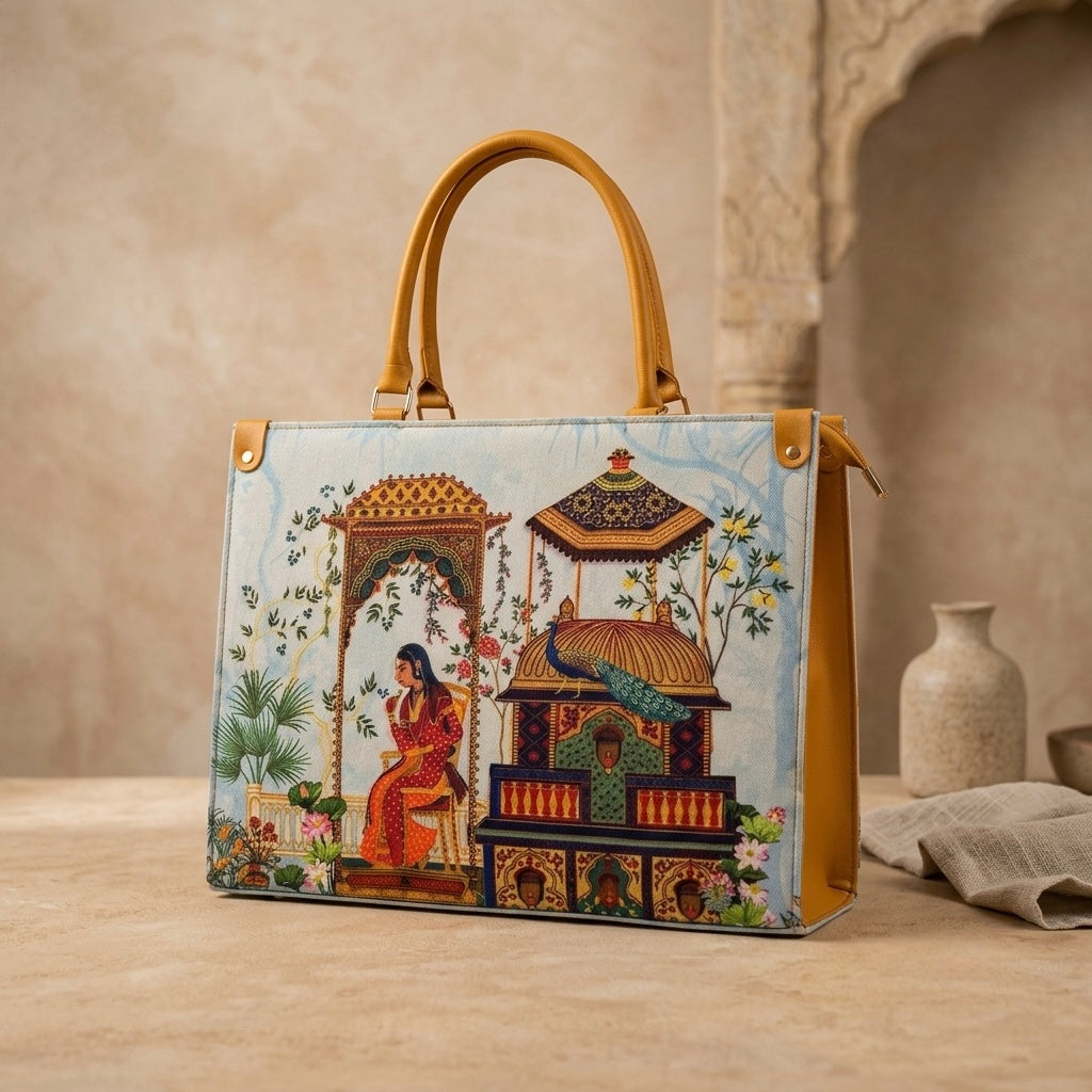 Heritage Tote Bag Anarkali