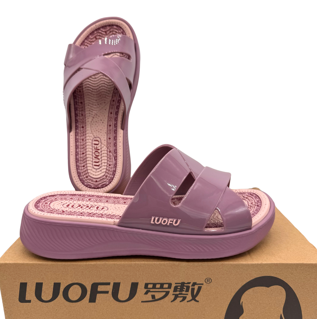 Luofu Originals Printed Ultra Soft Cushioned Slides - E7223P