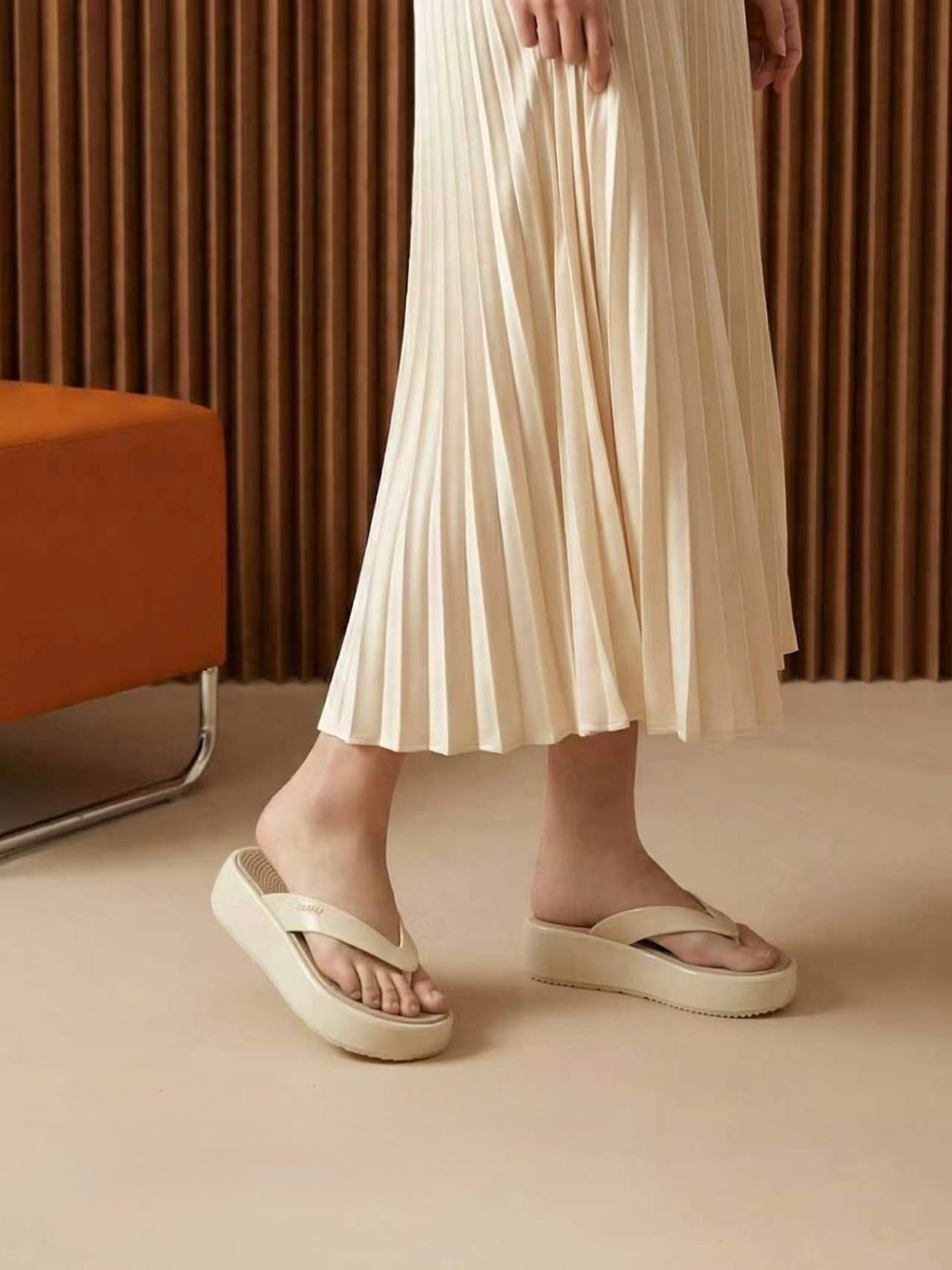 Luofu Wedge Ultra Soft Cushioned FlipFlops
