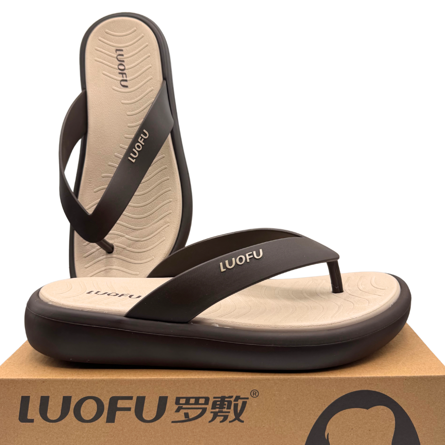 Luofu Mens Ultra Soft Cushioned Slippers