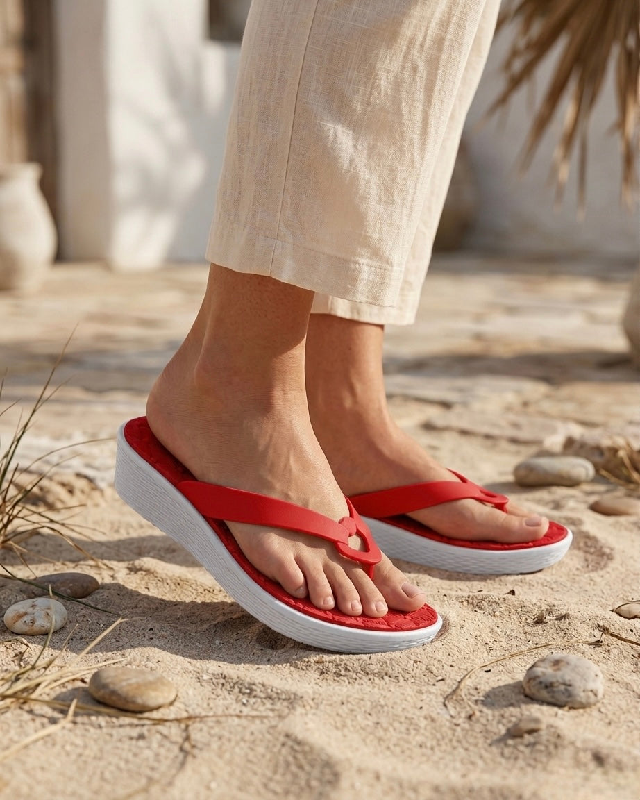 Quilted Textured FlipFlops