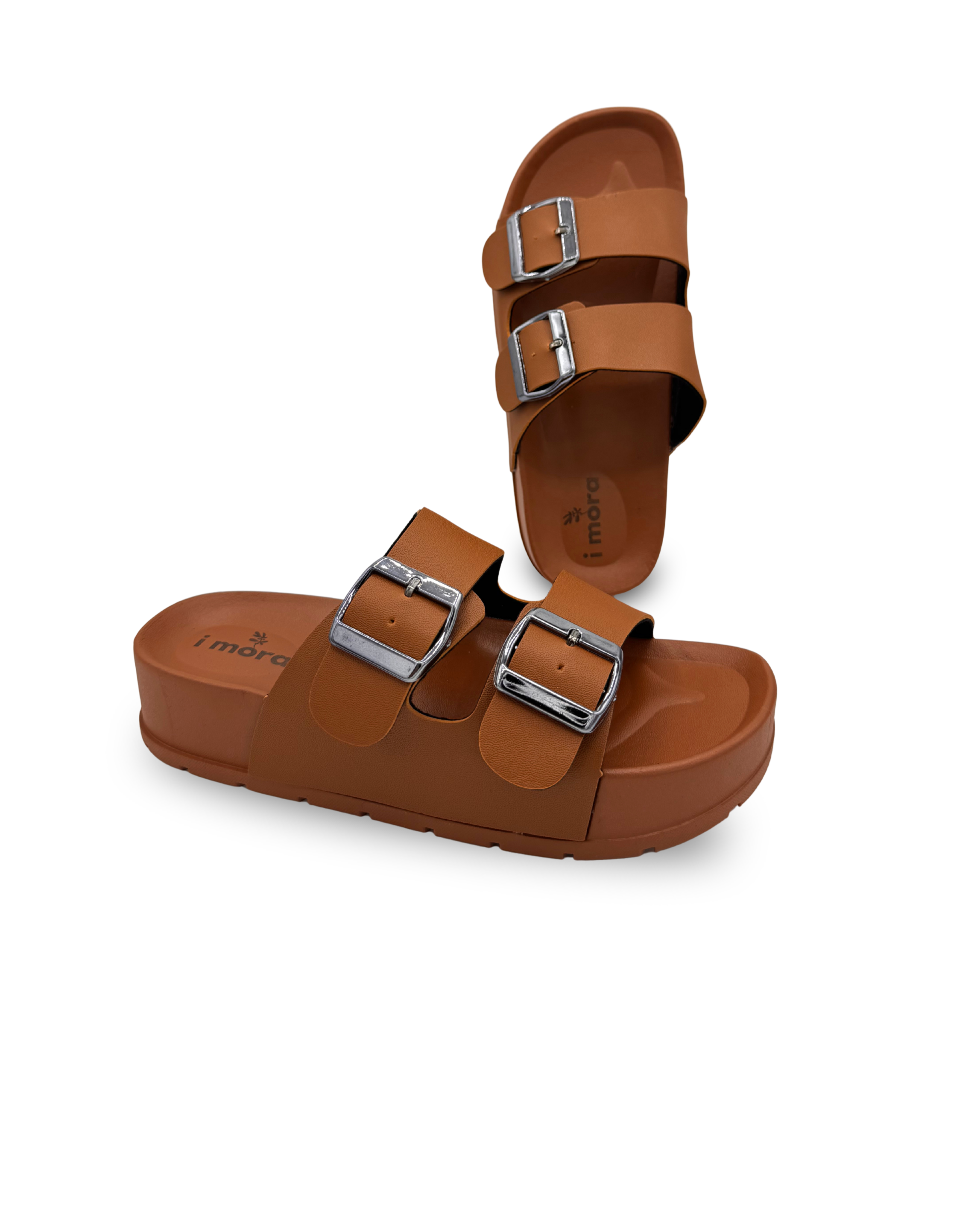 Dual Buckle Medicated Slides - M8826