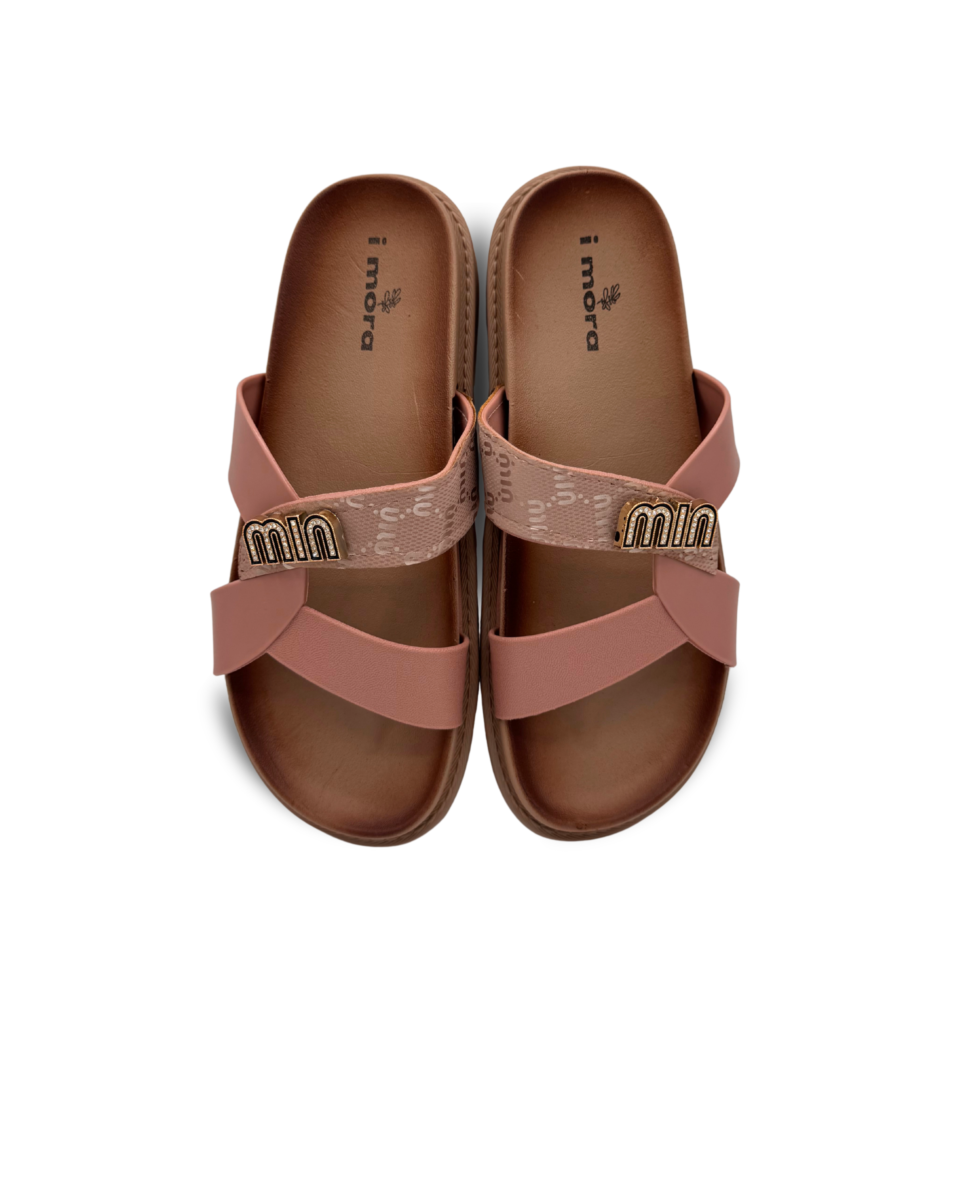 Min Cross Strap Slides