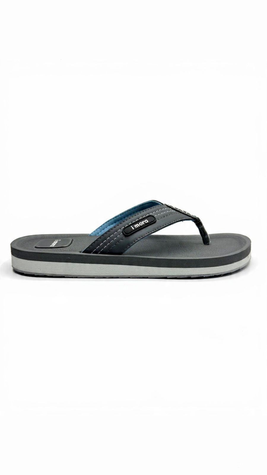 Cross- Striped Mens Casual Slippers